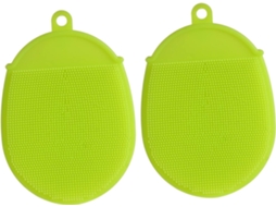 Lurelia Pack De 2 Escovas De Banho Para Bebé, Silicone Macio, Massagem Suave E Limpeza Profunda, Uso Diário Prático