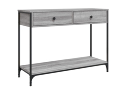 Console Table, Console Tables Vidaxl Cinzeto Madeira Processada (n/a)
