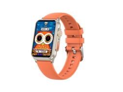 SHAH ARPAN Smart Watch H23 Bluetooth Chamada Multifuncional Espaço Dourado Laranja Versão em Inglês