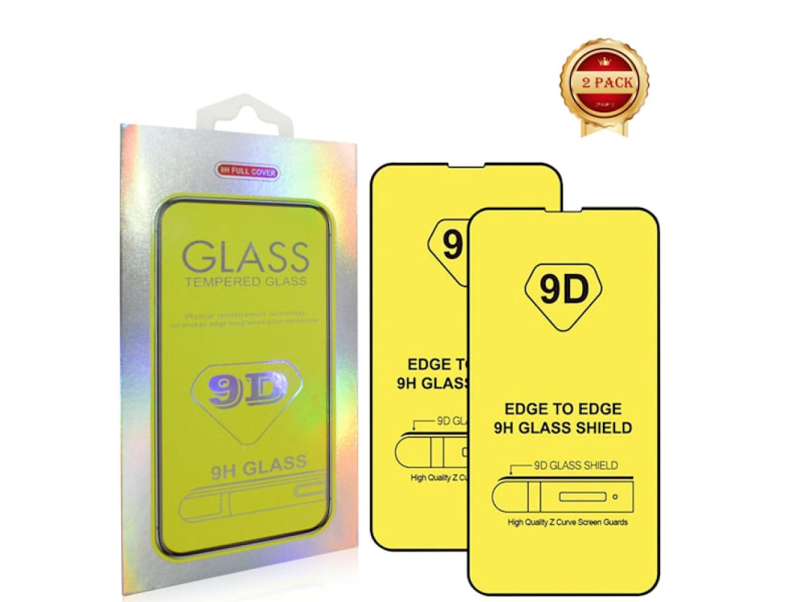 Kit Com 2 Protetor De Tela Para Iphone 16 Pro Max Vidro Temperado 9d