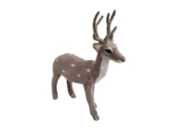 Urso Decorativo de Tabela Cinza Leve LAXISCREED