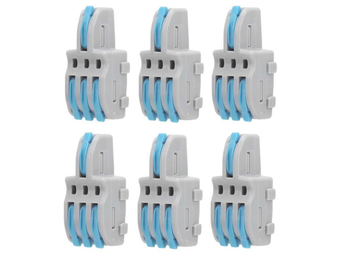 Laxiscreed Conector Rápido Com 1 Entrada E 3 Saídas Para Iluminação E Motores