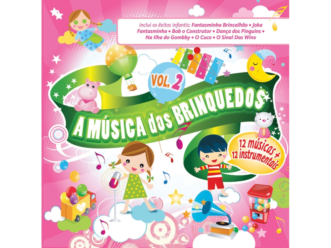 CD Música dos Brinquedos Vol.2