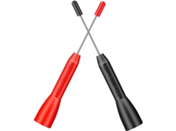 Kit De Pontas De Prova Traseiras De 2 Mm (1 Par) Em Aço Inoxidável | Cat Ii 600 V 10 A