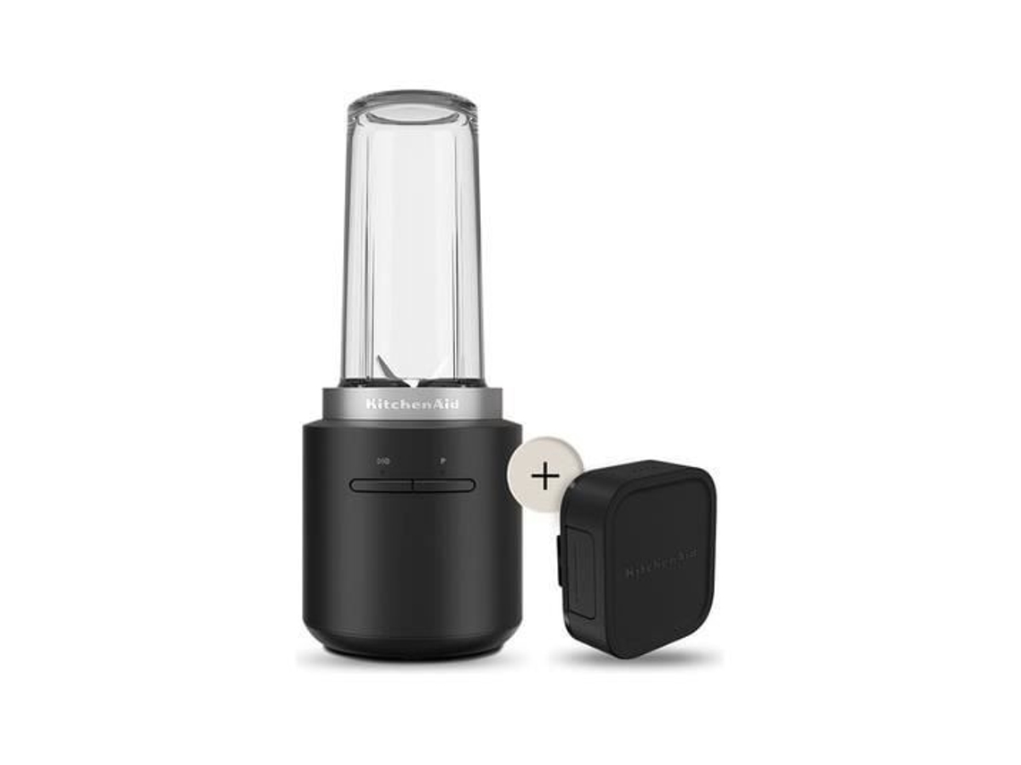 Liquidificador Kitchenaid 5ksbr256bm Sem Fio Bateria De Lítio 12v Lâminas De Inox Assimétricas KITCHENAID