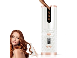 Modelador De Cabelo Automático Modelador De Cachos Portátil E Recarregável Com Tela Lcd, Temporizador E 6 Temperaturas. Hengjian