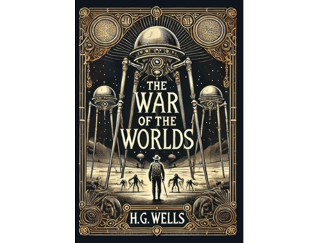 Livro The War of the Worlds de H G Wells (Inglês)