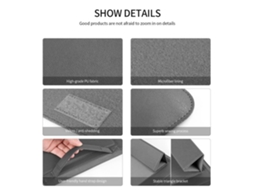 Bolsa De Armazenamento Para Laptop De 11, 13, 15 E 17 Polegadas, Vermelha Slowmoose