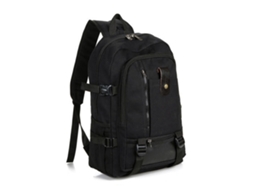 Mochila Business de lona, grande capacidade, para homem, escolar, camping, hiking, viagem