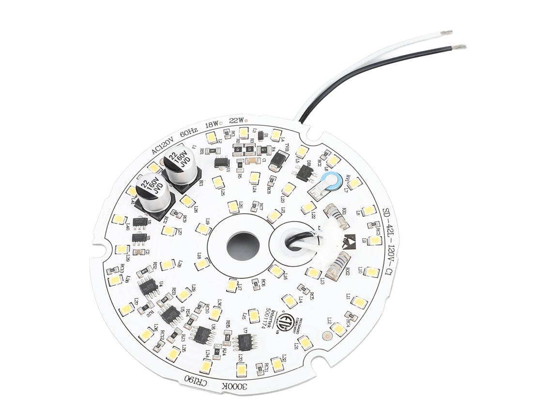Painel de Substituição de Luz Led para Ventilador de Teto 18w 2000lm Dimmable (3000k)