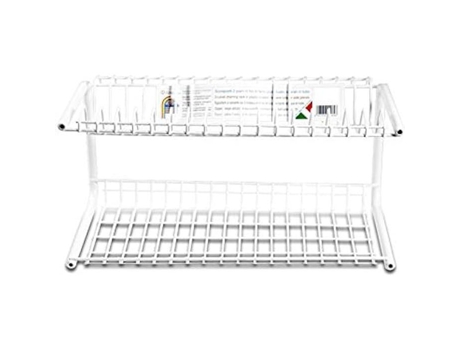 Escorredor de Pratos em Ferro Plastificado FILTEX 50 Cm Acessórios de Cozinha