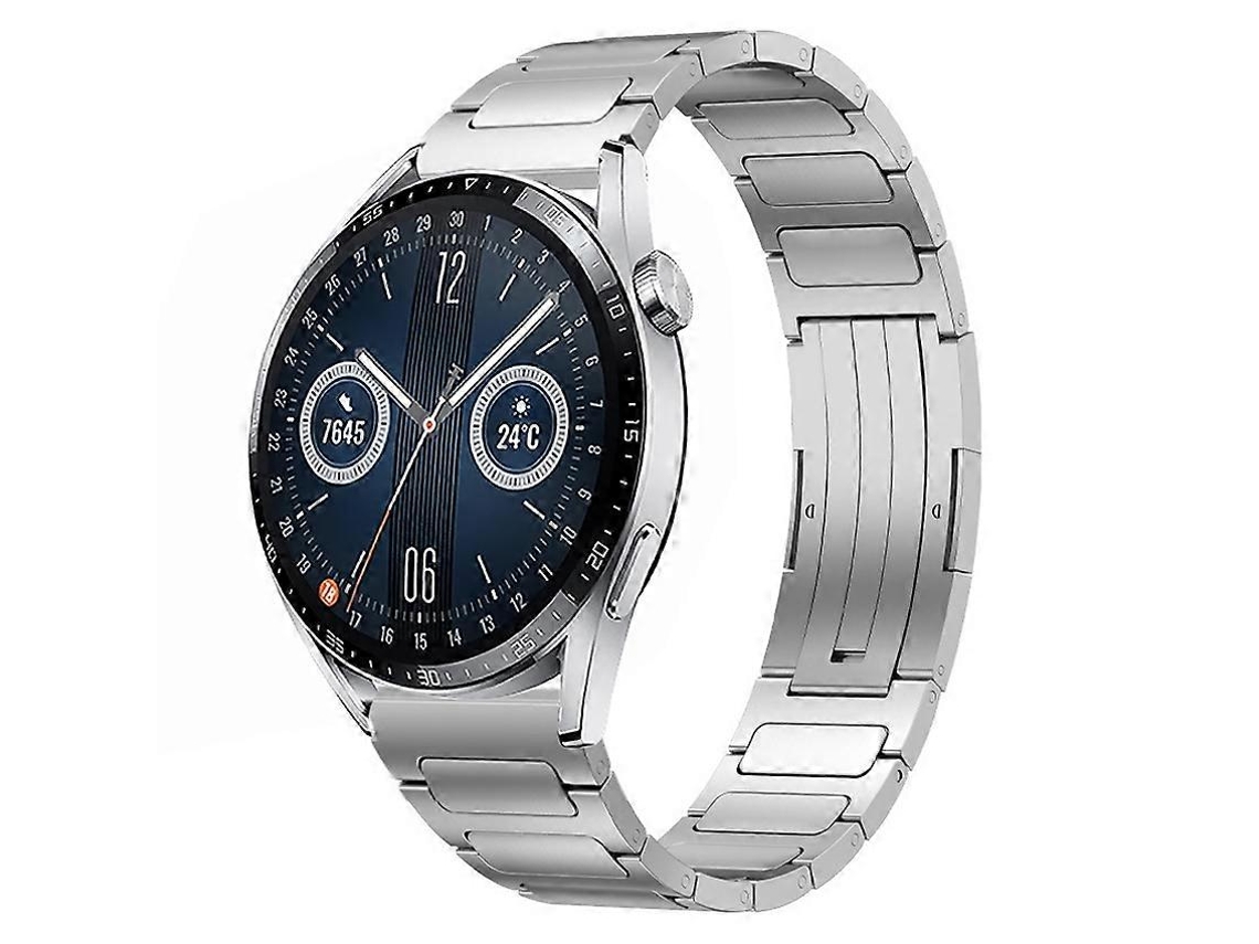 Pulseira De Relógio Em Liga De Titânio Com Formato Em I De 22 Mm