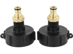 Adaptador Dn61 Para Tanques De 1000l - Torneira Latão Conexão