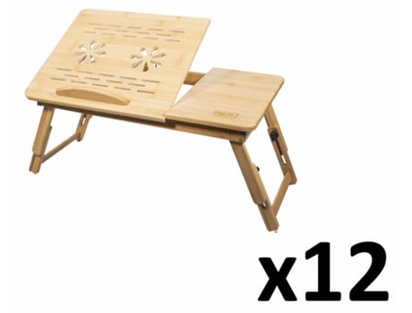 Mesa De Bambu Para Laptop M X 12 Leobert