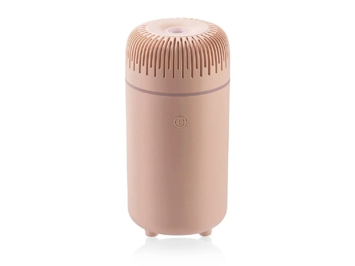 Difusor De Óleo Para Carro Usb 2 Modos Luz Colorida Silencioso Yizhood Rosa