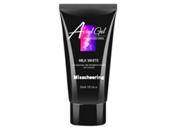 30ml Cola Profesional De Extensión De Uñas Rápida Cristal Esmalte Uv Gel Builder 4blanco Leche