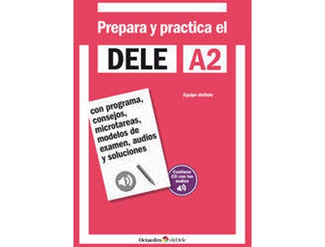 Livro Prepara Y Practica Dele A2 de Vários Autores