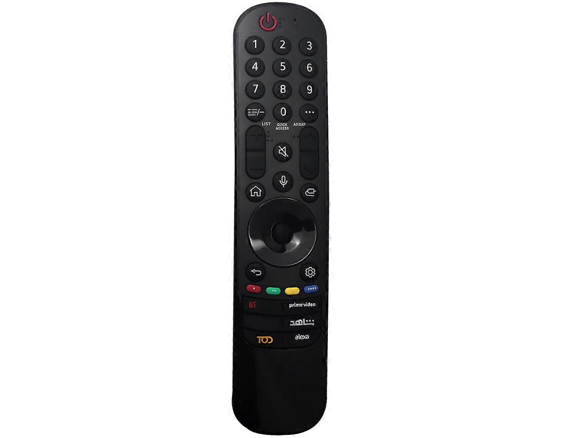 Controle Remoto De Voz Mr23ga Akb76043107 Para Smart Tvs Lg Oled Das Séries Qned B3, C3 E G3, Nanocell Uhd 4k, 8k E Ur8000.