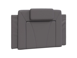 Headboard Cushion, Headboard Cushions Vidaxl Cinzeto Couro Artificial (80 Cm)