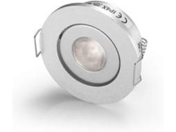 Omni focos Led Empotráveis Mini Cree Xpe 3w Branco Quente 3000k com Driver Classe Energética A+ Ce Rohs