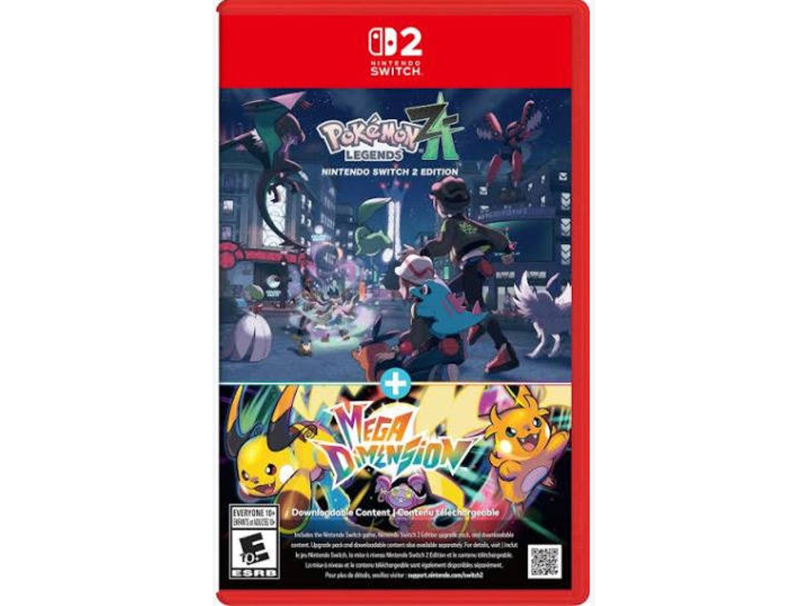 Pré-venda Jogo Nintendo Switch 2 Pokemon Legends Za Edition + Mega Dimension