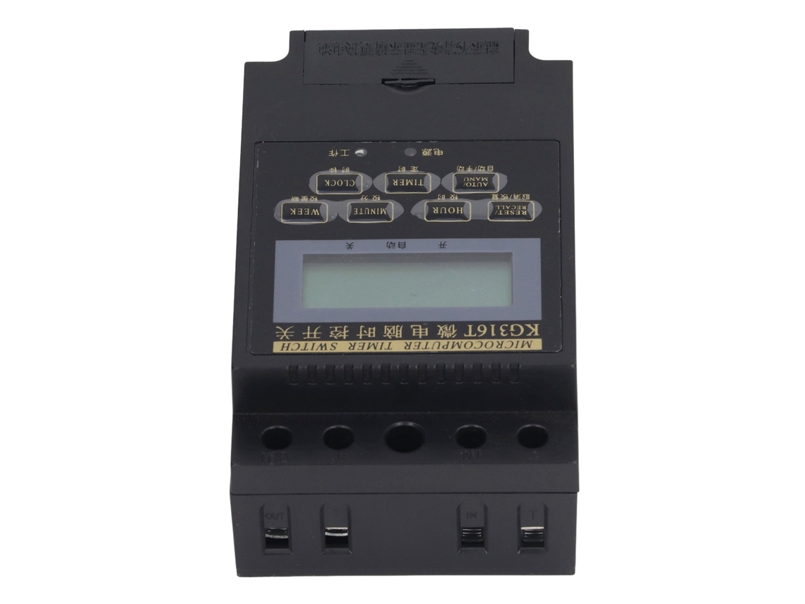 Interruptor De Tiempo Mecánico Controlador Autoapagado Con Memoria 25a Para Luz Y Motor