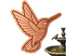 Banheira de Cobre para Pássaros, Tigela e Prato de Limpeza Portáteis e Seguros, Banheiras de Cobre para Pássaros para CHABERLU