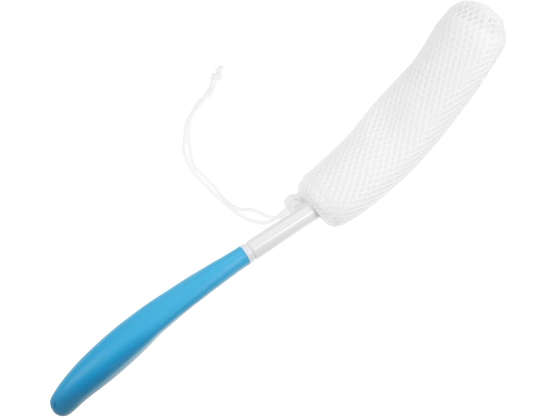 Escova De Banho Beaupretty Com Cabo Longo Para Corpo E Costas, Esponja Macia Esfoliante Para Limpeza, Para Homens E