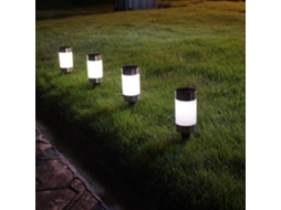 Luminária Solar de Jardim AQUAFORGE com estaca para exterior