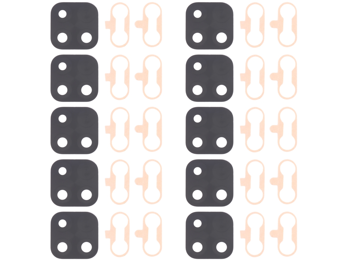 Kit Com 1 Lentes Para Câmara Traseira Para Xiaomi Redmi 10c / Redmi 10 (índia) / Redmi 10 Power / Poco C40