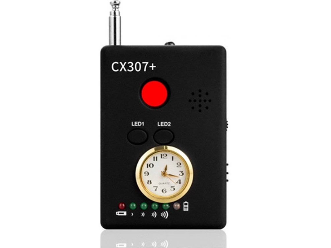 Detectores de Radar Rf Scanner Detector Bug Camera Spy para Detectar Alertas de Localizador de Sinais de Rádio Gps Wifi G-S-M Preto YIZHOOD