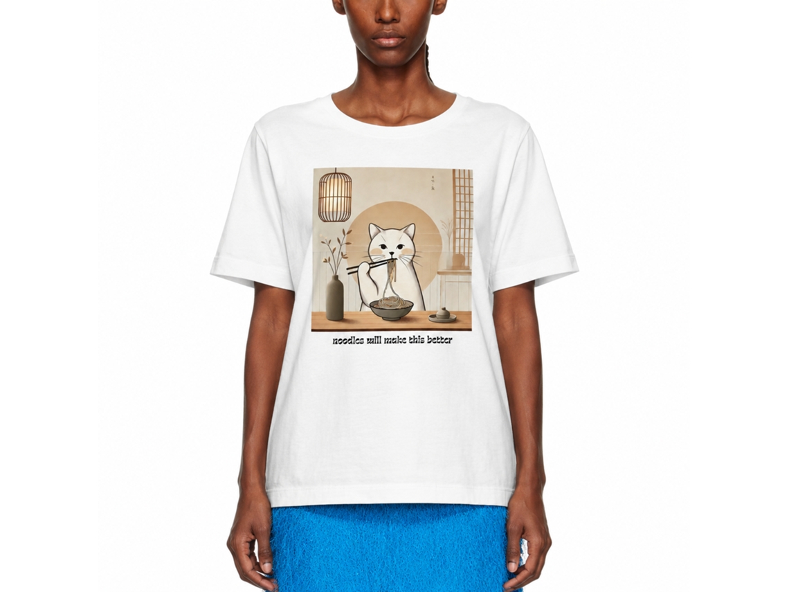 Rockinstone More Noodles Please Jakeariah T-shirt Unique Designer Style