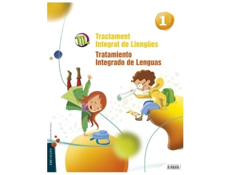 Livro Tratamiento Integrado Lenguas 1ºep C.val 22 Fanfes Da Editorial Edelvives Comunitat Valenciana De Aavv (espanhol)