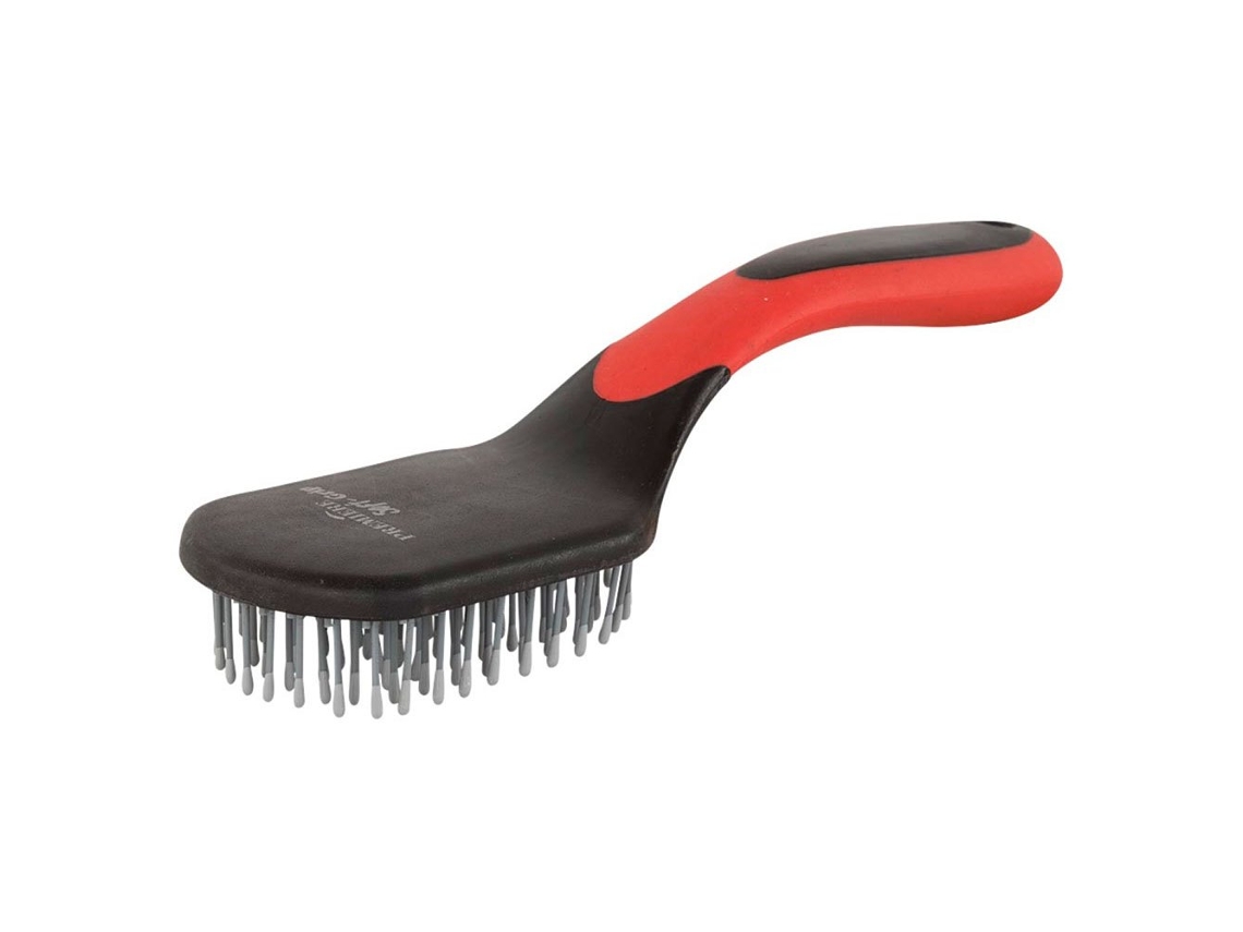 Escova de Cauda Soft Grip Douradopremiere