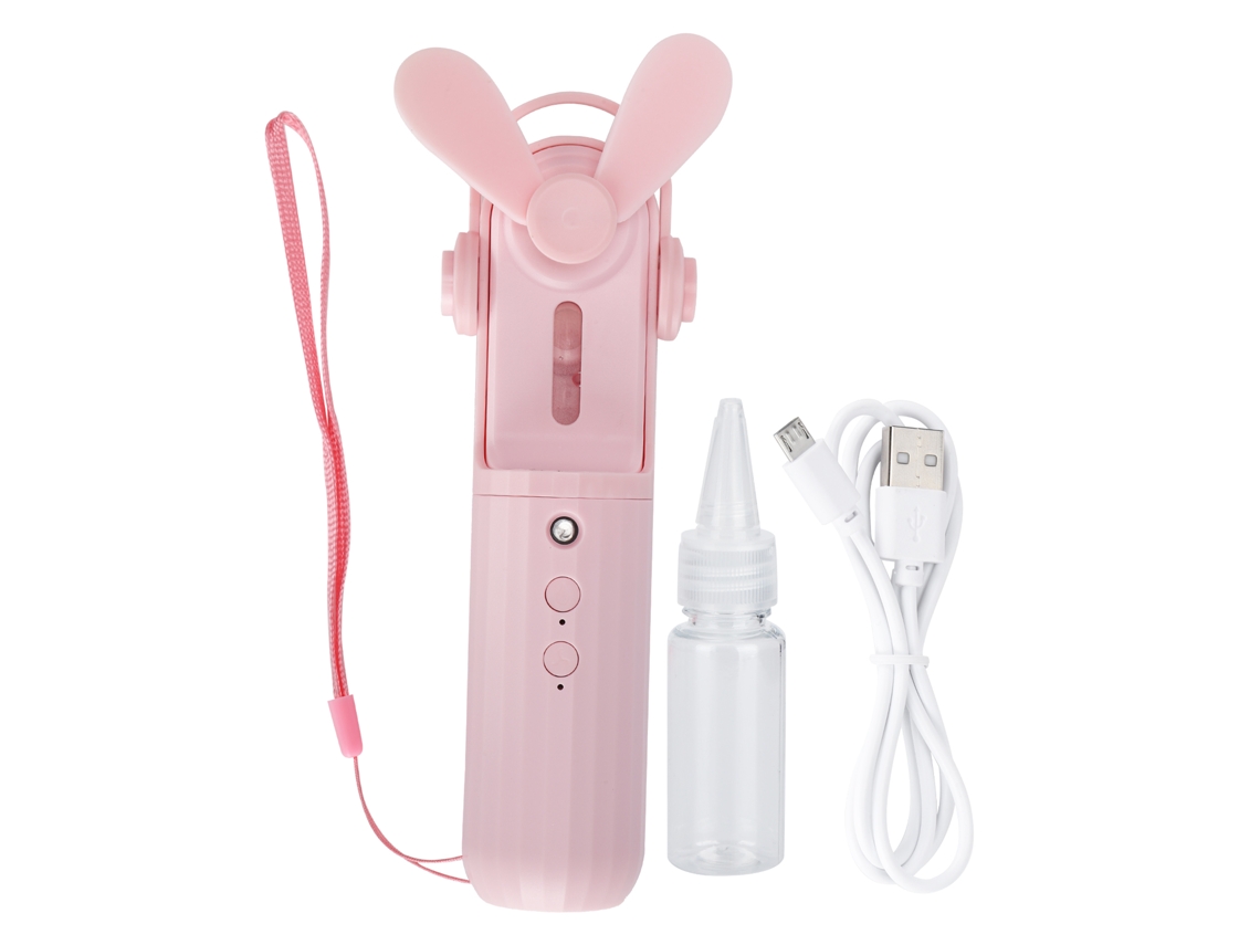 Abanico Notebook Mini Usb Recargável Silencioso Com Função De Repouso De Água E Power Bank
