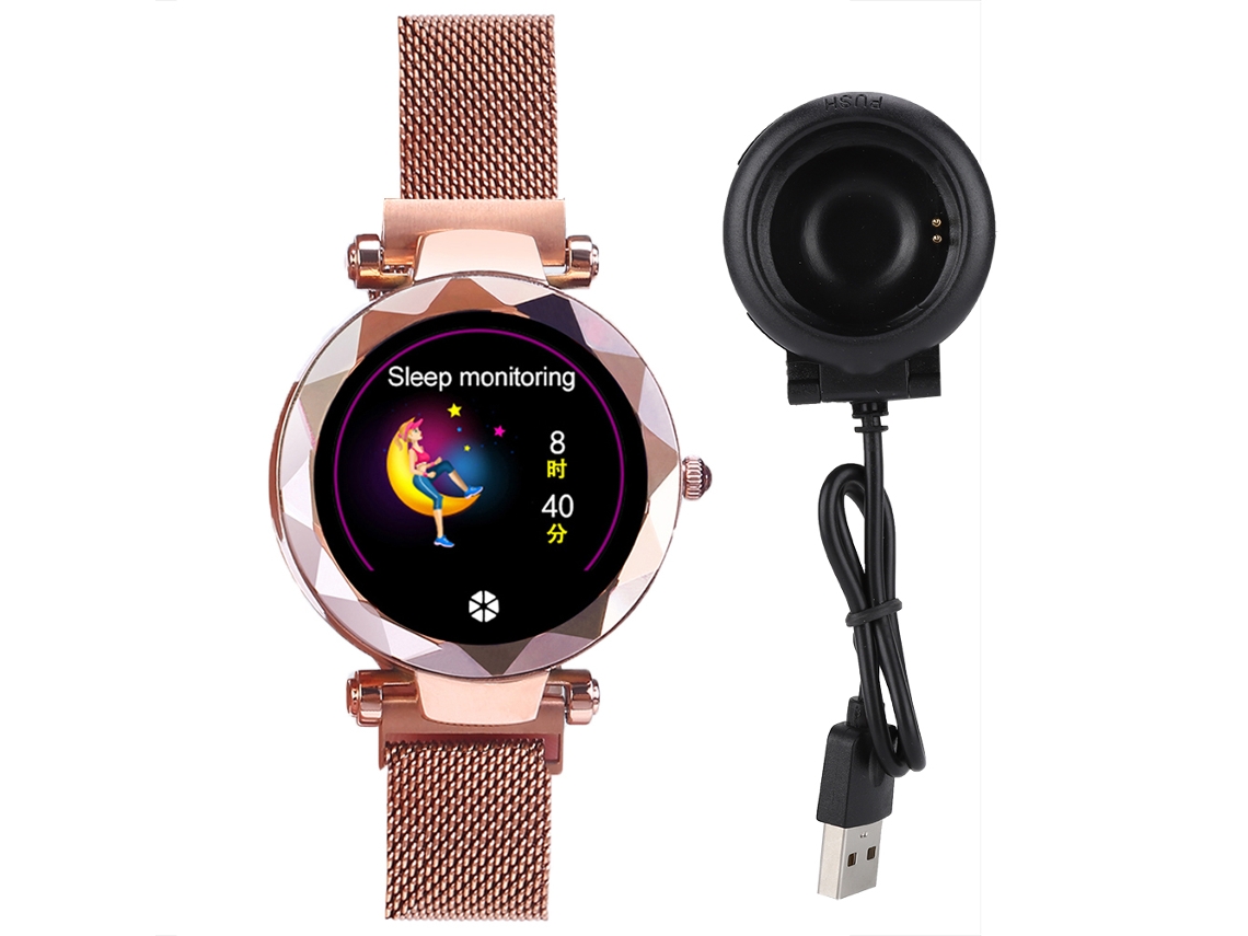 Pulseira Inteligente EOOCOO com monitoramento do ciclo menstrual, frequência cardíaca e pressão arterial