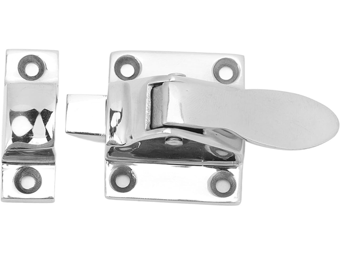 Peças De Trava Porta Grau Marítimo, 48 X 38 Mm, Aço Inoxidável 316,