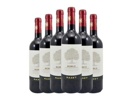 Vinho MASET Tempranillo Catalunya Carvalho (0.75 L - 6 Unidades)