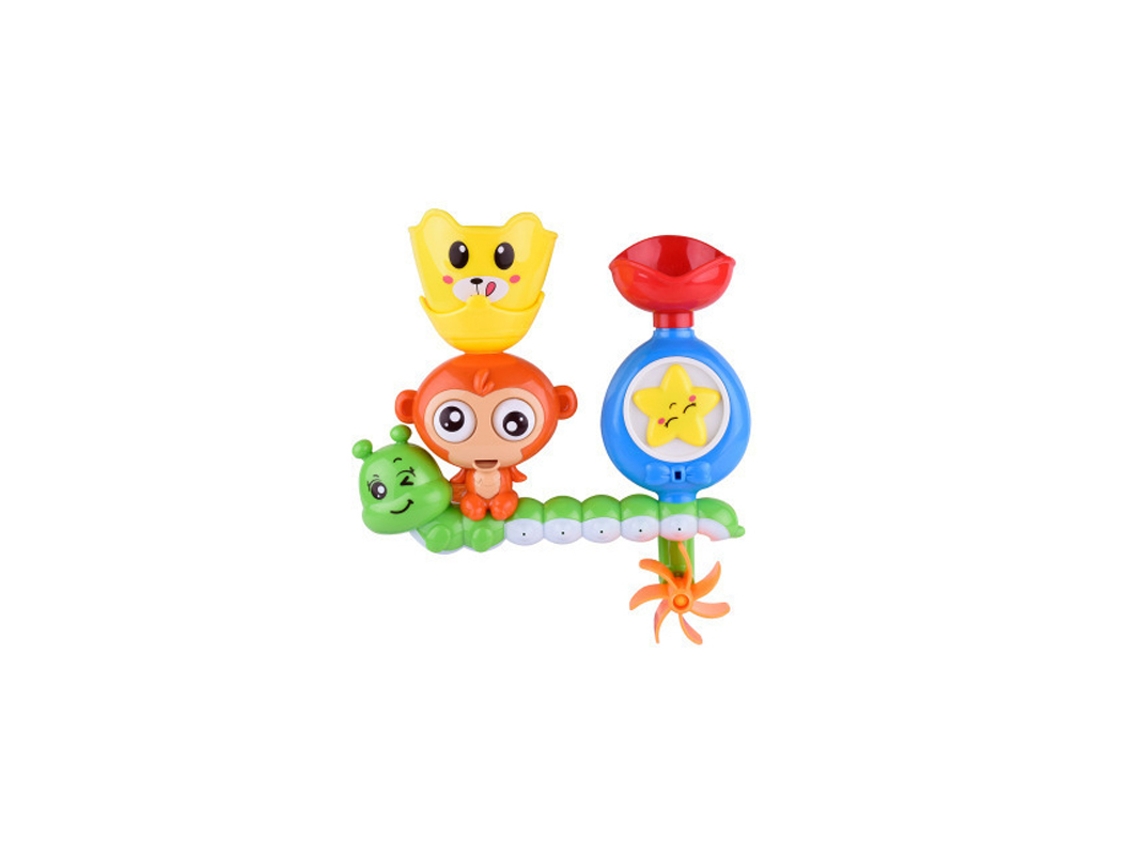 Brinquedos de Banho para Crianças Pequenas Bebês 1 2 3 Anos Meninos Meninas Brinquedo de Banheira com 2 Copos de Brinquedo Ventosas Fort JEDBESETZT