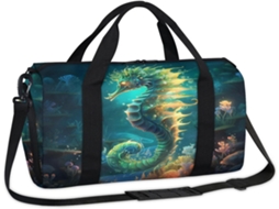 Bolsa Esportiva para Crianças Tecido de Poliéste 45 X 21 5 23 Cm Estampa Pa Design Du