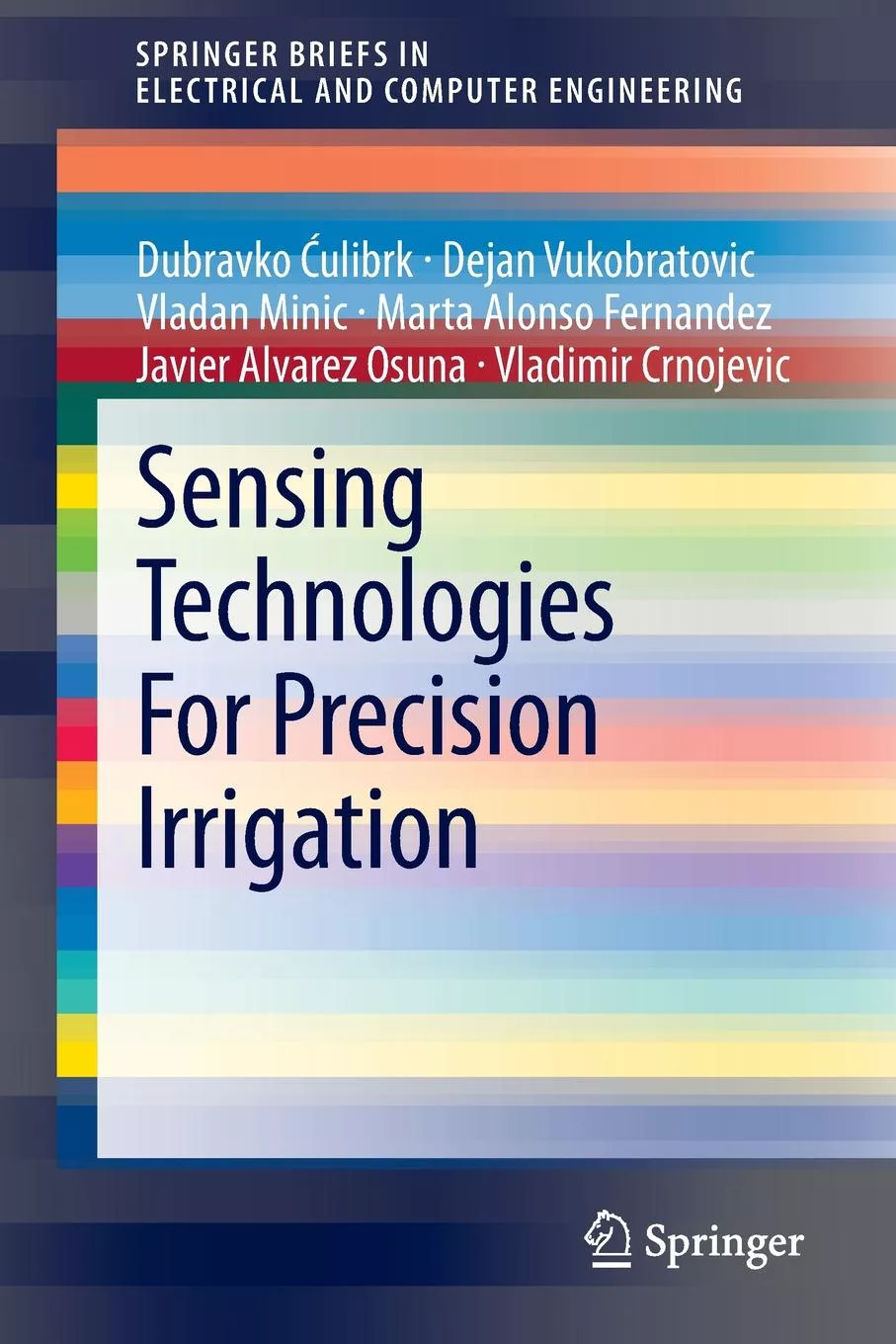 Livro Sensing Technologies For Precision Irrigation De Dubravko Ćulibrk (inglês)