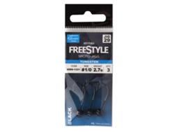 Micro-Cabeça com Ponta de Tungsténio FREESTYLE Jigs 2,5 Cm