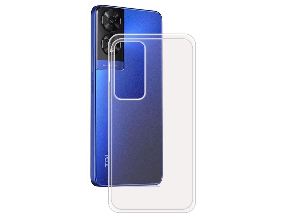 Lurelia Kit Capa Tpu Gel Para Tcl 50 (5g), Vidro Temperado 2d Para Ecrã, Transparente
