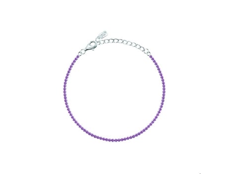 Bracelete La Petite Story Lps05awv65 Prata 925/1000 Zircão 163 Cm