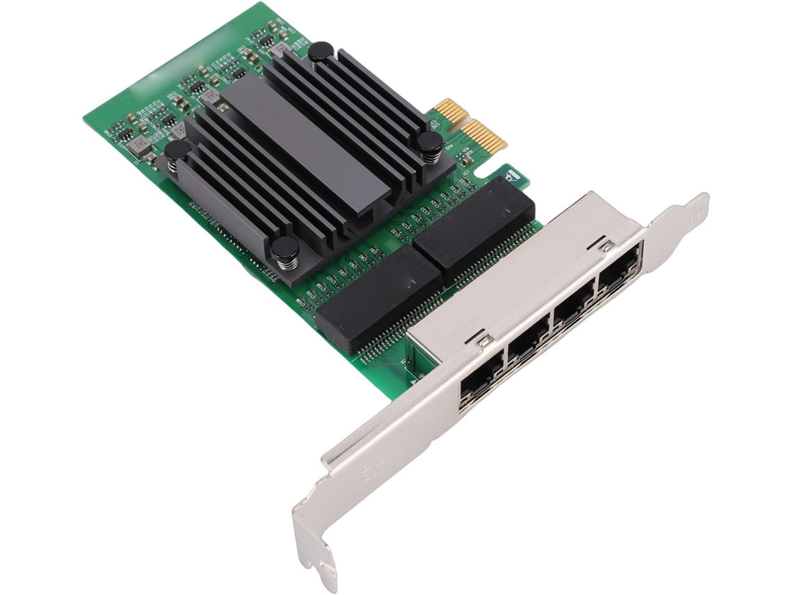Placa Gigabit Ethernet Pcie X1 de 4 Portas com Chip 82571 Conector Rj45 de Cobre para Pc SFUSHOS