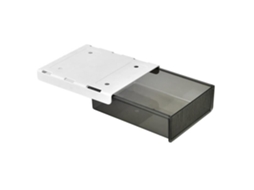 Caixa de Armazenamento Caixa de Armazenamento Escondida Sob a Gaveta Da Mesa Porta-Lápis Autoadesivo Mesa Papelaria e Preto C6983