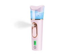 Pulverizador Nano Mist Prático Com Testador De Umidade Do Analisador De Pele Extensões De Cílios De Atomização Facial Portátil Steamer Mist Yizhood