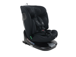 Cadeira Auto Asalvo Austen 2 I-size - Grupos 0-1-2-3, Isofix, Giratória 360°, Reclinável, De 40 A 150 Cm - Preta