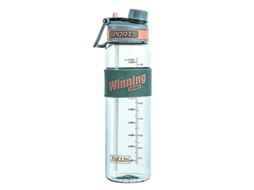 Copo Espacial Portátil Extragrande (verde Transparente, 800 Ml) Com Capa Transparente E Alça Dupla Para Beber.
