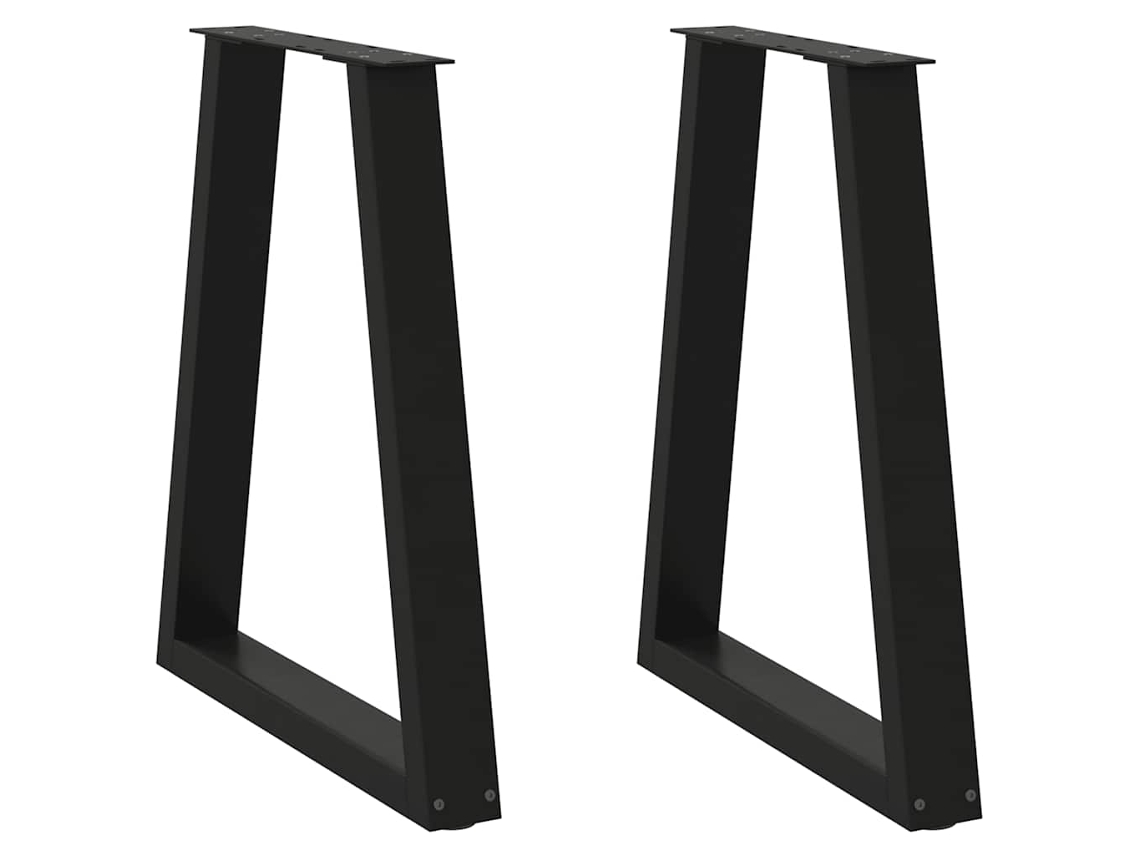 Dining Table Leg, Dining Table Legs Vidaxl Preto Aço (60 X (72-73.3) Cm)